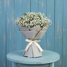 Букет цветов из:  Гипсофила в Стрелецкое