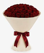Букет 101 Бордовая роза Блэк Бакарра в Стрелецкое