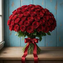 Букет Красные розы Блэк Меджик в Стрелецкое