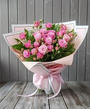 Букет Розовый кустик #REPLACE_PRED# Стрелецкое