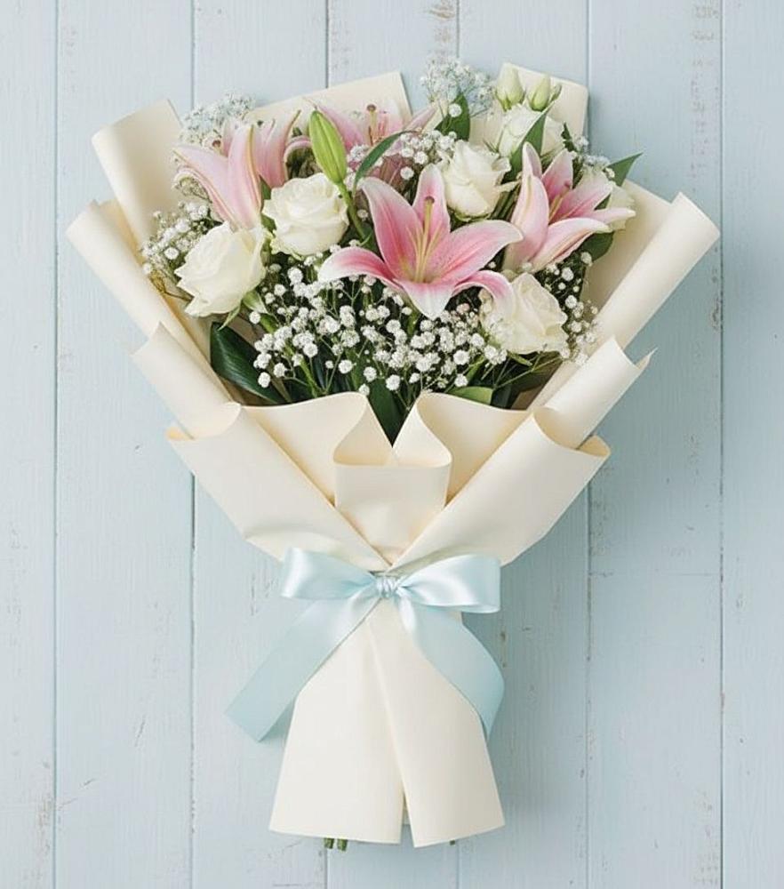 Букет цветов из: Лилии в Стрелецкое