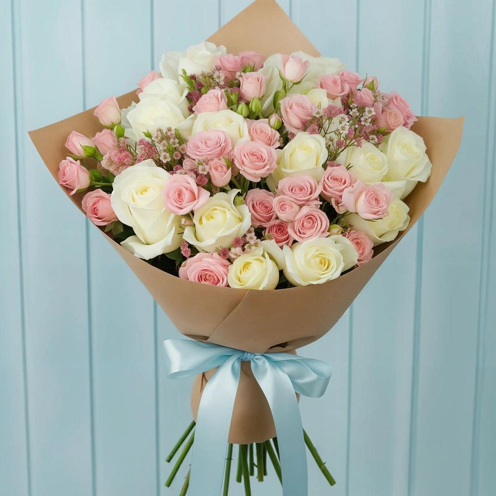 Букет цветов из: Розы в Стрелецкое