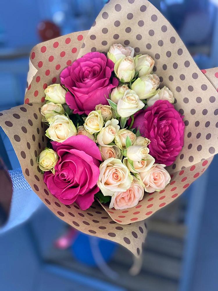 Букет цветов из: Розы в Стрелецкое