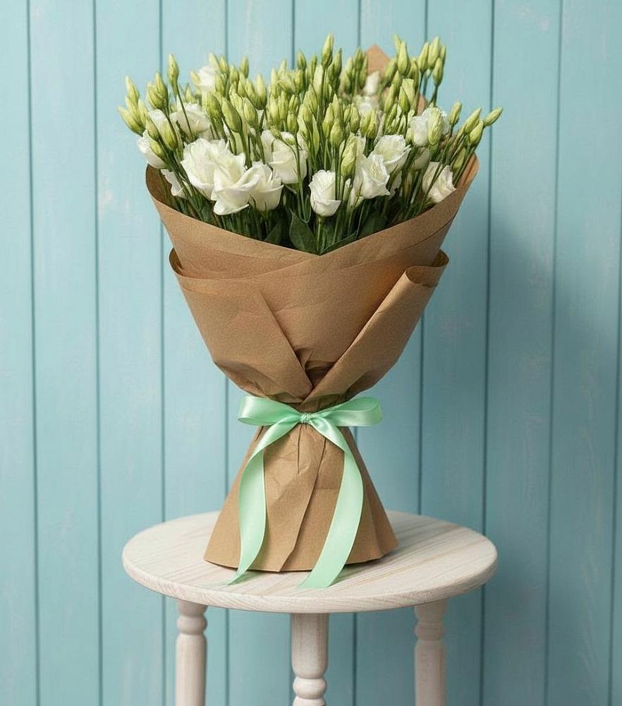 Букет цветов из: Лизиантусы в Стрелецкое