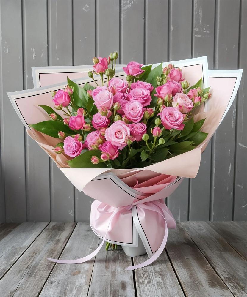 Букет Розовый кустик в Стрелецкое