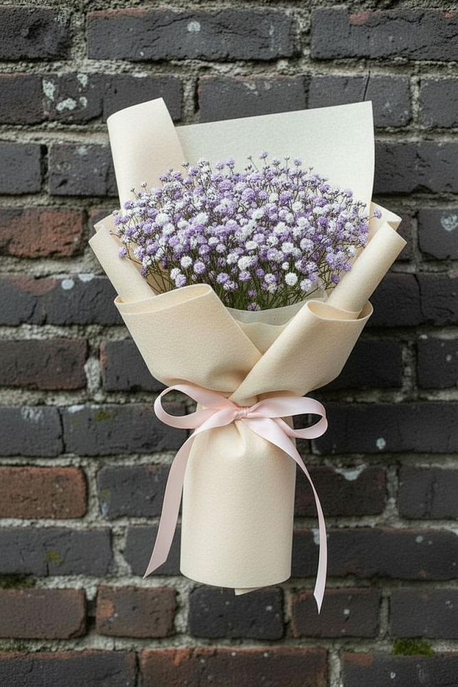 Букет цветов из: Гипсофила в Стрелецкое