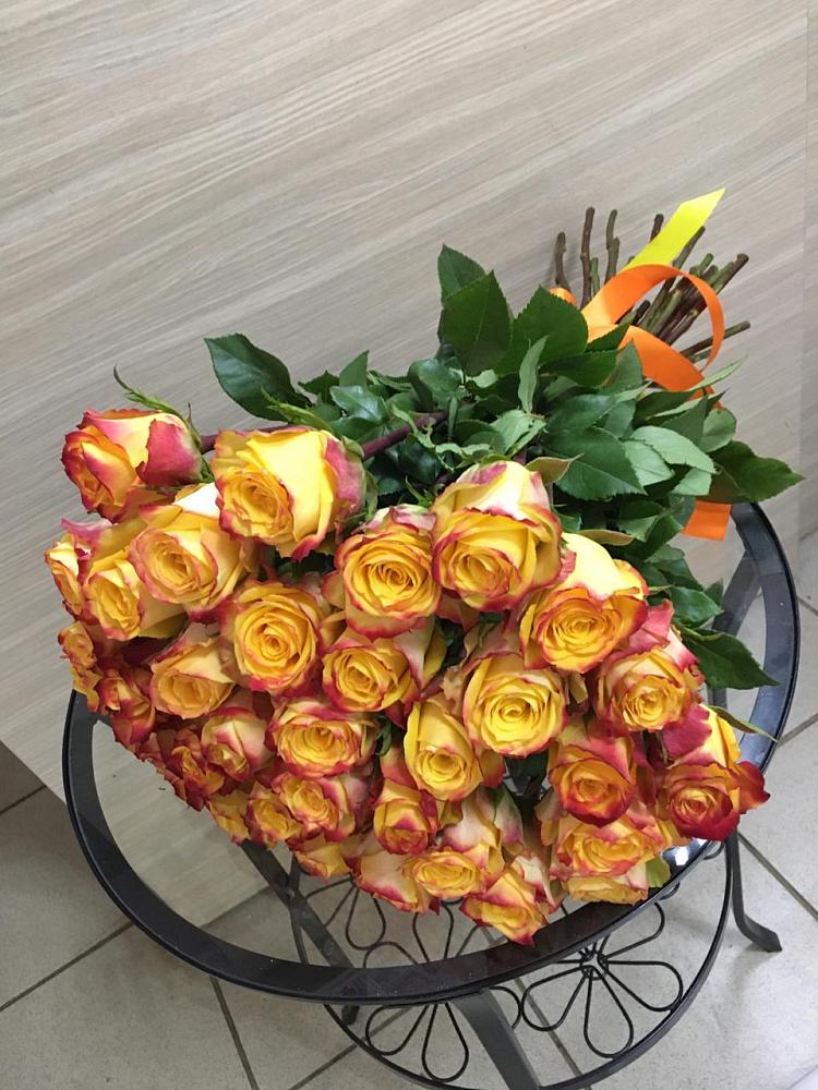 Букет Желтые розы в Стрелецкое