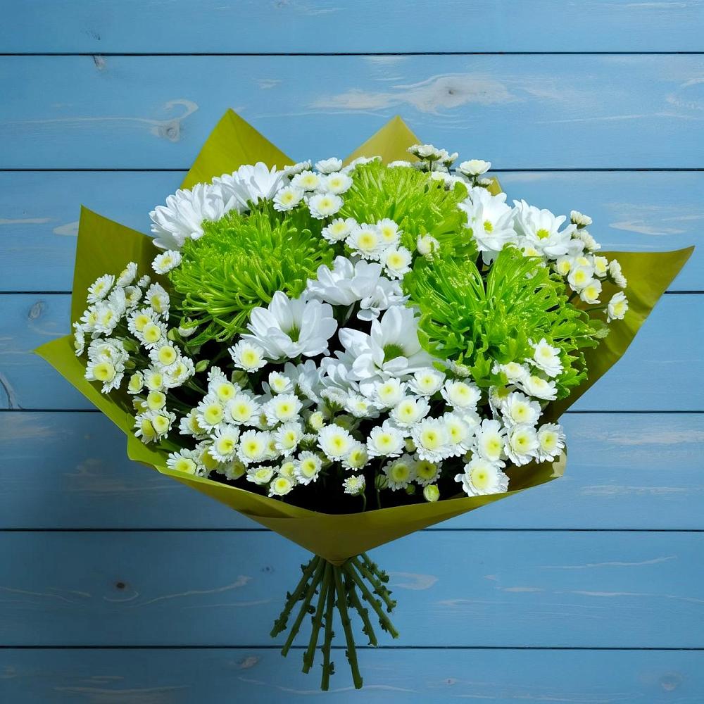 Букет цветов из: Хризантемы в Стрелецкое