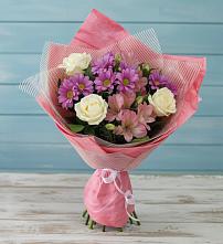 Букет цветов из:  Герберы в Стрелецкое