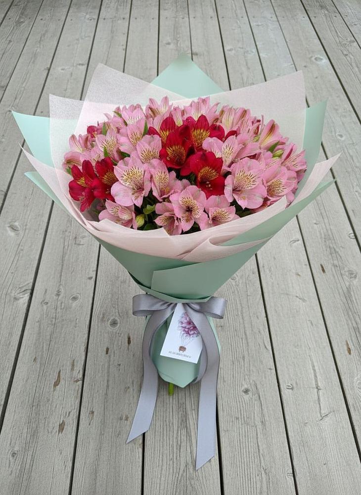 Букет цветов из: Альстромерии в Стрелецкое