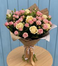 Букет цветов из:  Розы в Стрелецкое