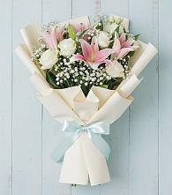 Букет цветов из:  Лилии в Стрелецкое