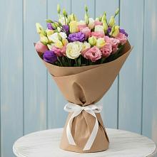 Букет цветов из:  Лизиантусы в Стрелецкое