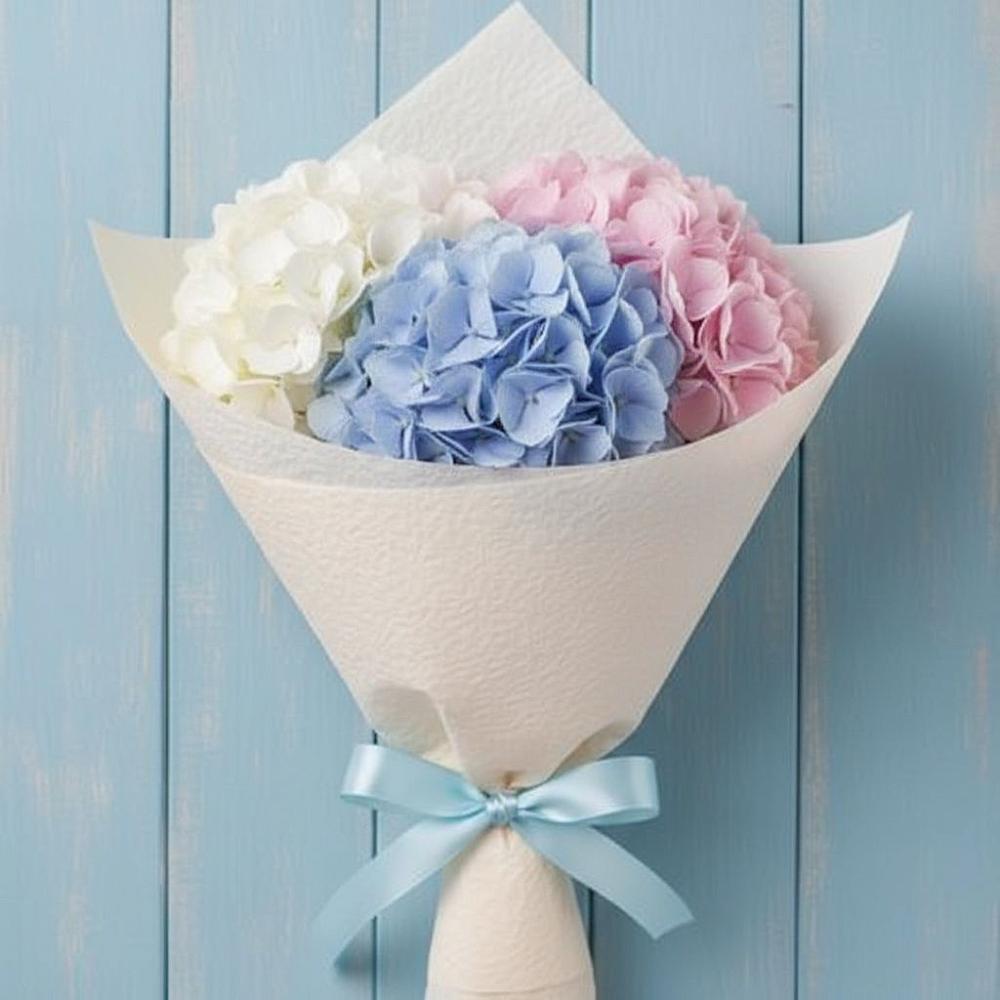 Букет цветов из: Гортензия в Стрелецкое