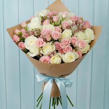 Букет цветов из:  Розы в Стрелецкое